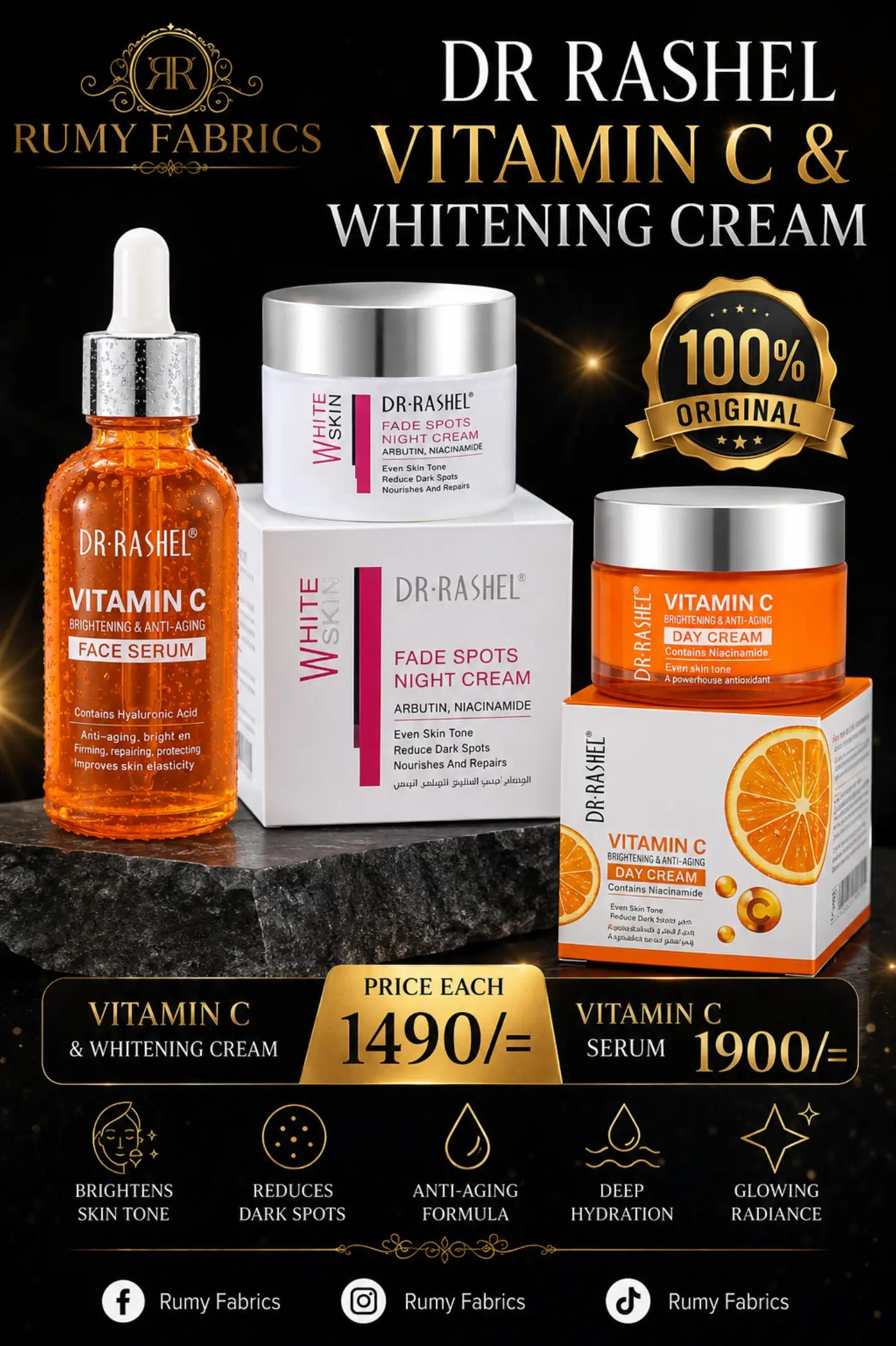 Dr Rashel vitamin c & Whitening cream