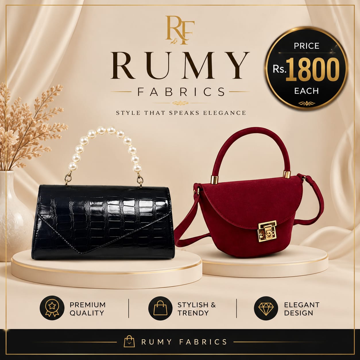 Stylish Bags for Stylish Women. 💕