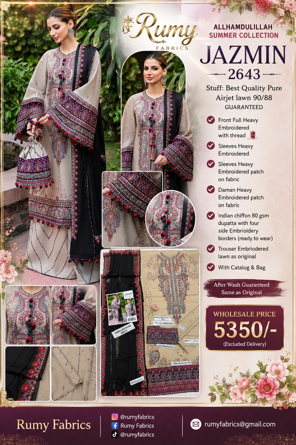 41. Luxury Lawn Collection 🌷