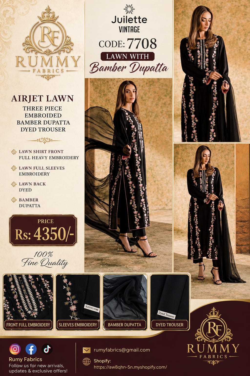 123.  ✨ Juliette Vintage – Code 7708 ✨